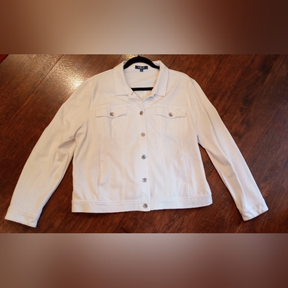White Denim Jacket